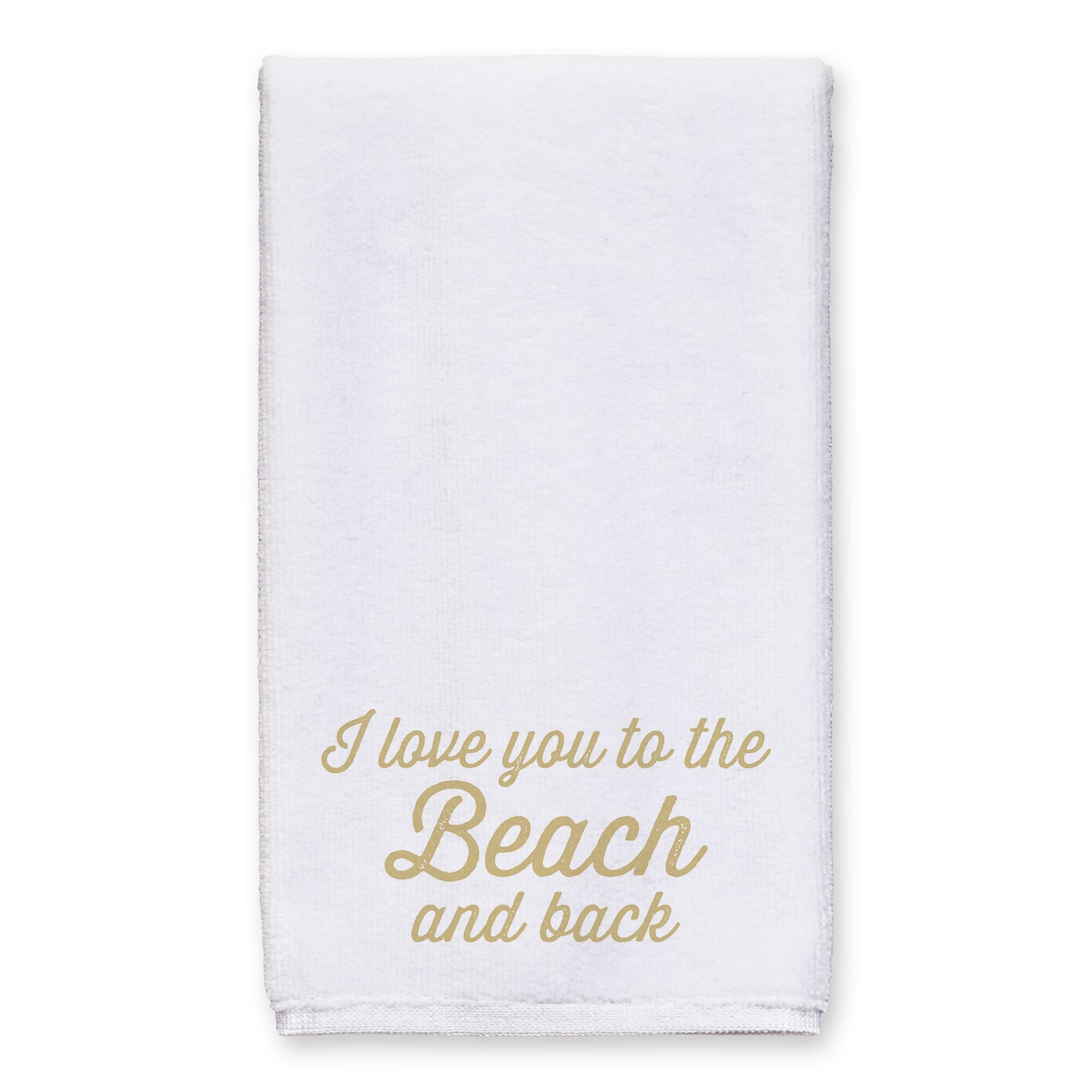To The Beach & Back Stripe Tea Towel Set